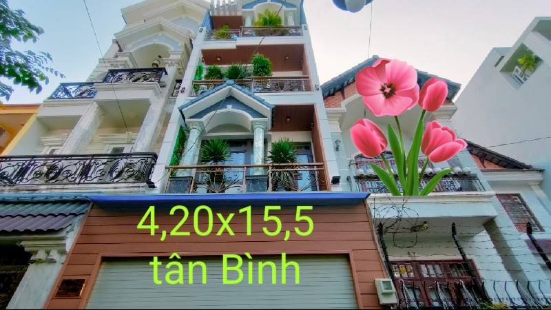 Bán nhà Phạm Văn Bạch ( 4,20x15,5m đức 3 lầu tân bình 