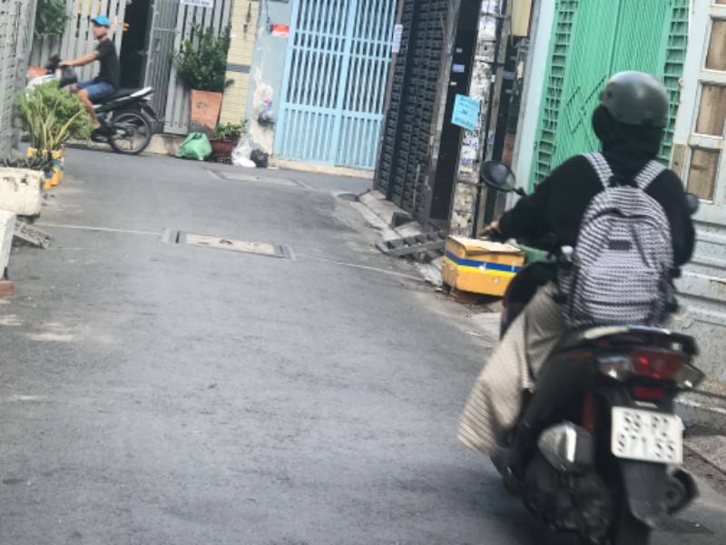 Bán đất hẻm xe hơi thông đường Huỳnh văn nghệ phường 15