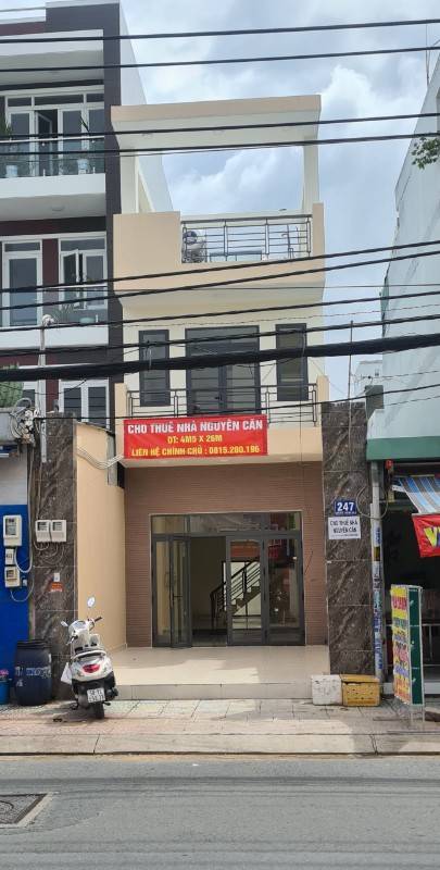 Cho thuê nhà mới 100% MT đường Nguyễn Ảnh Thủ, Hiệp Thành, Quận 12.
