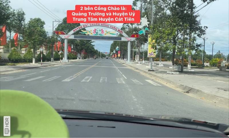 10m Mặt tiền đường Lê Quý Đôn trung tâm của huyện Cát Tiên - Lâm Đồng