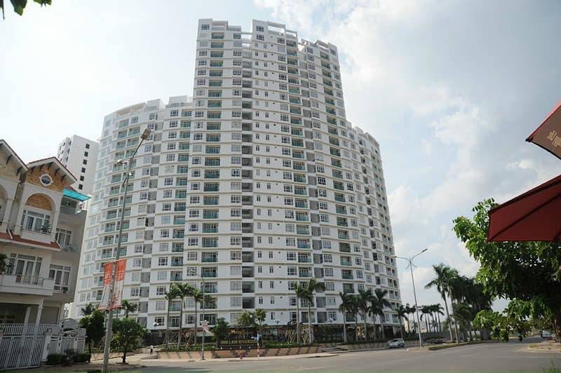 Cho thuê căn hộ Him Lam Riverside, Q7, 2phong ngủ,2 wc,giá 13 triêu