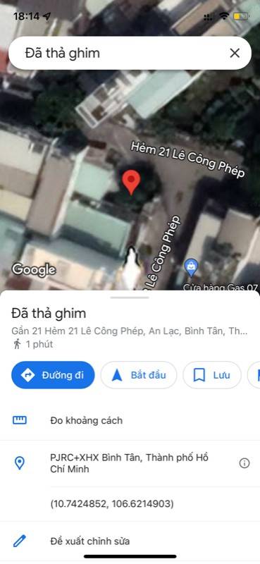 Cho thuê nhà căn góc hẻm 10m Lê Công Phép, cạnh bến xe Miền Tây.