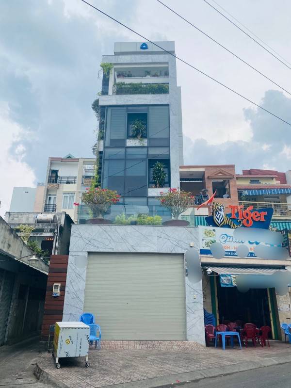 Cho thuê nhà 151A Phan Xích Long, Phú Nhuận. Trệt, 4 tầng, thang máy