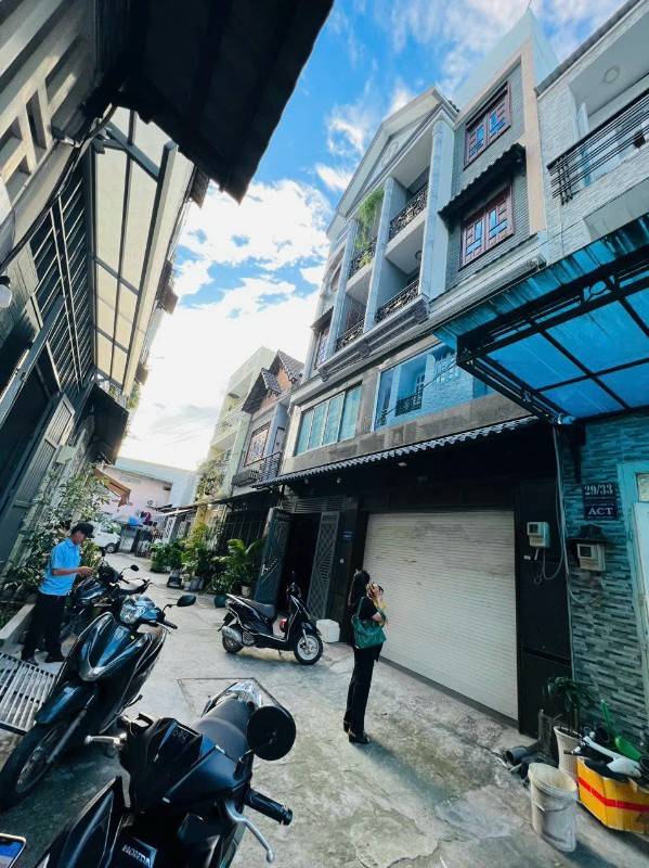 Nhà 4 tầng 1 sec Nguyễn Thị Sáu, Thạnh Lộc Quận 12 giá dưới 4 tỷ