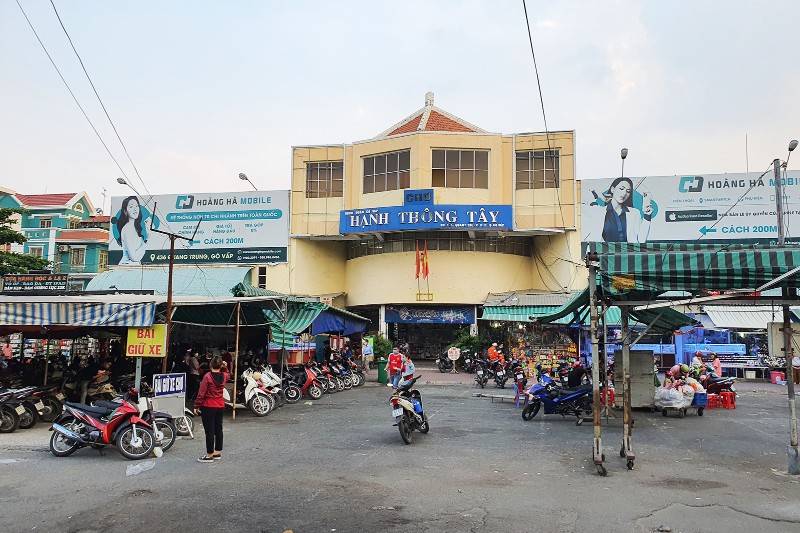 Cho thuê nhà mặt tiền chợ Hạnh Thông Tây đường Quang Trung, Phường 11