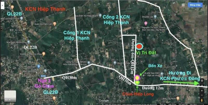 Chính chủ cần bán gấp lô đất thổ cư ở Gò Dầu - Tây Ninh