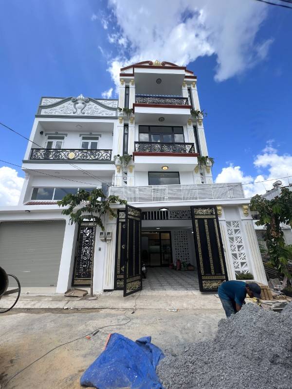 Bán nhà mới 100% vào ở ngay, sổ hồng riêng, Nguyễn Thị Thử, Hóc Môn
