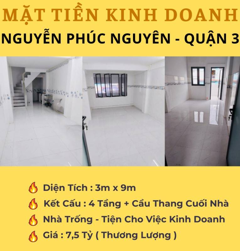 Bán Nhà Mặt Tiền - Phân Khúc dưới 20 Tỷ - Quận Trung Tâm Thành Phố HCM