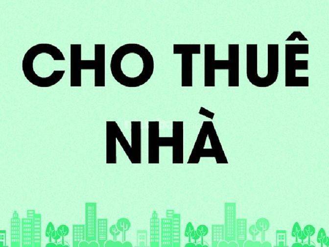 Cho thuê nhà trệt nguyên căn làm mặt bằng kinh doanh, 2 mặt tiền hẻm, 