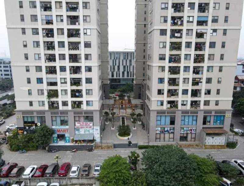 Cho thuê căn hộ chung cư phố Tam Trinh , 2N1VS , bếp, khách, giá 7tr50