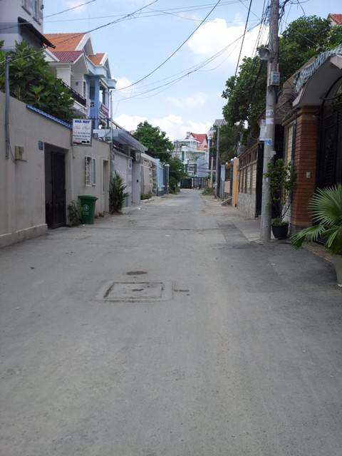 Bán đất khu biệt thự kiều đàm, P Tân Hưng, Quận 7, DT 4 x 19.5 giá 7.7