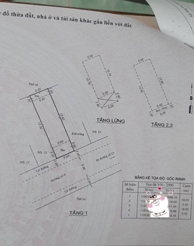 Bán nhà(5x18m) MT đường số 6,KP4,HBC,sẵn thang máy,gần khu bờ sông