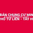 Bán chung cư mini ngõ 73 Tứ Liên quận Tây Hồ Hà Nội 