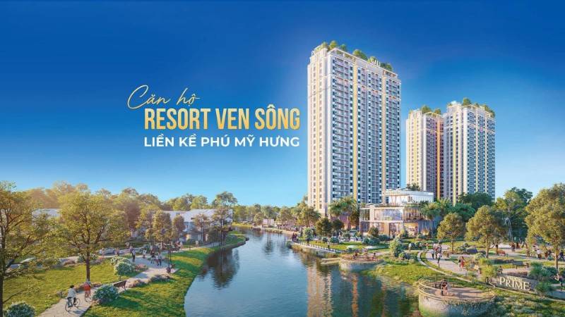 Resort Ven Sông Liền Kề Phú Mỹ Hưng Khải Hoàn Prime Chỉ 440tr ( 20%)