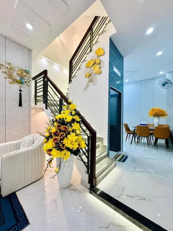 Nhà đẹp full nội thất 58,5m2 ngay Lê Lợi, Gò Vấp. Giá: 2 Tỷ 350. SHR