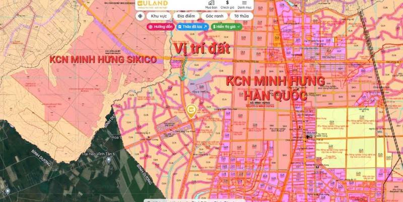 ĐẤT NỀN GIÁ RẺ TẠI KCN MINH HƯNG- CHƠN THÀNH 