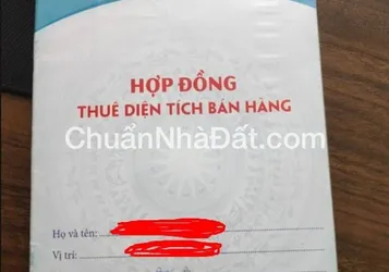 Cần sang lại ki ốt chợ Đống Đa sầm uất (Hải Châu, Đà Nẵng)