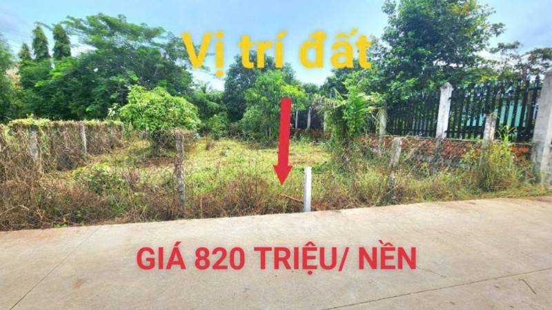 Lô Đất Thổ Cư 112m2 Giá Chỉ 820 Triệu Ngay Thị Trấn Hậu Nghĩa 