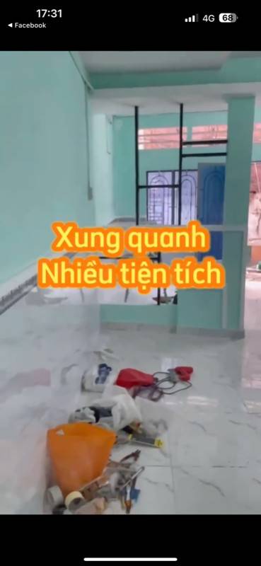 Nhà cho thuê hẽm 3m Hậu Giang p6 Q6 Giá 7,5 triệu