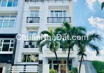 Cho thuê Biệt thự Lương Định Của-An Khánh,trệt 3 lầu 6PN,thang máy