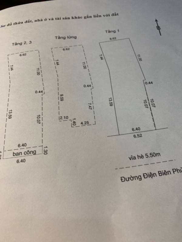 Bán nhà mặt tiền đường Điện Biên Phủ, quận Thanh khê, Đà Nẵng