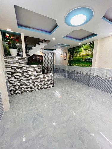 Bán nhà mới đẹp đúc lầu full nội thất đt 4.5x9m đúc lầu giá 3 ty800  