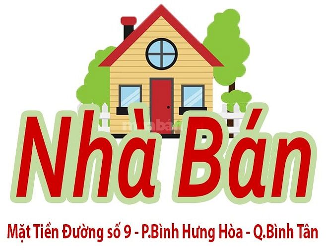 Bán Nhà Mặt Tiền : Đường số 9 P.Bình Hưng Hòa Q.Bình Tân 