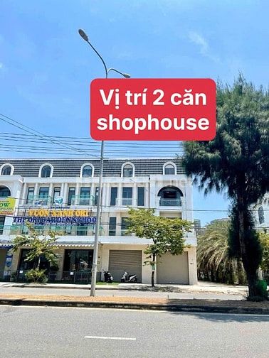 Bán 2 căn Shophouse Mê Linh , Lakeside . kẹp thêm công viên bên cạnh